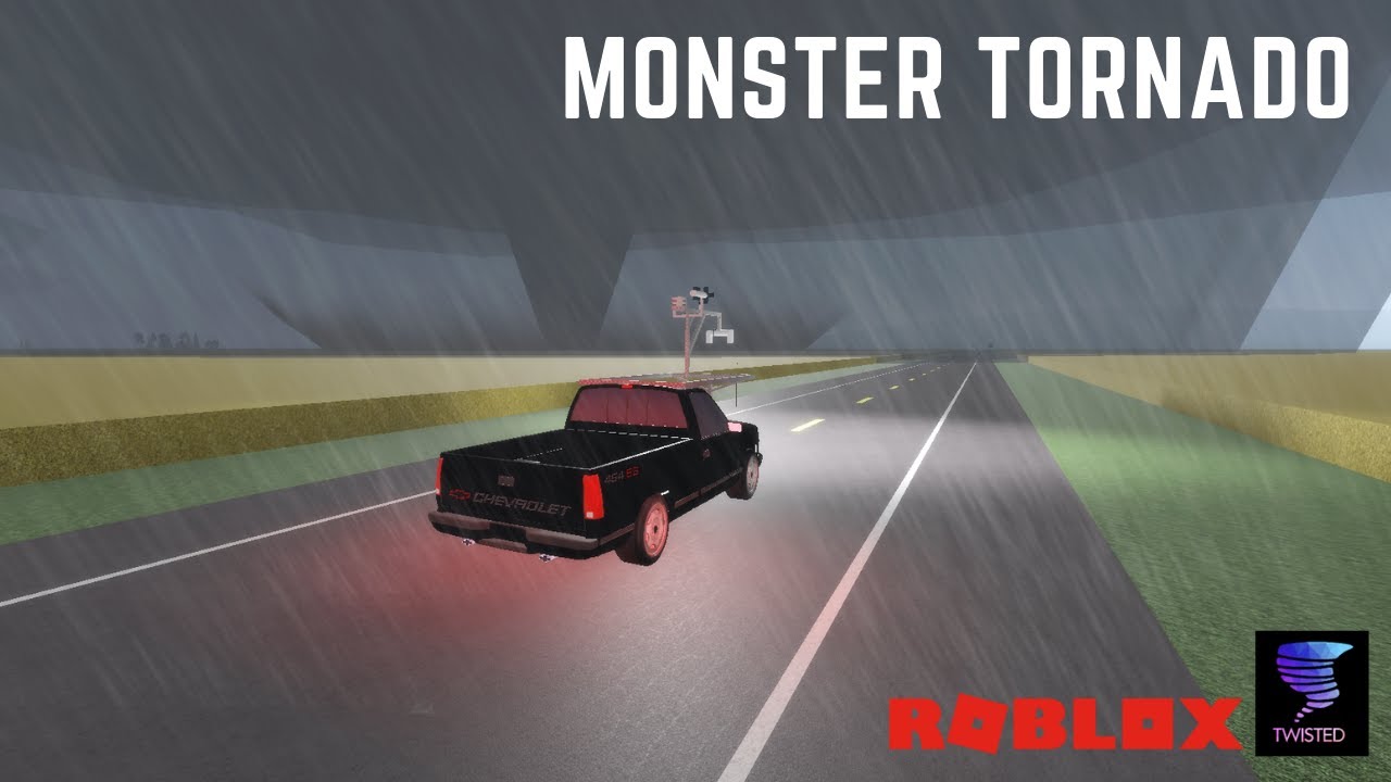 MONSTER TORNADO DESTROYS TOWN! ROBLOX TWISTED - YouTube