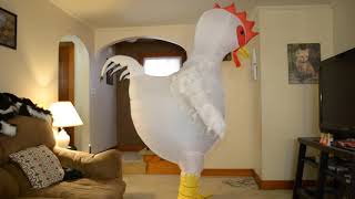 Inflatable Chicken costume