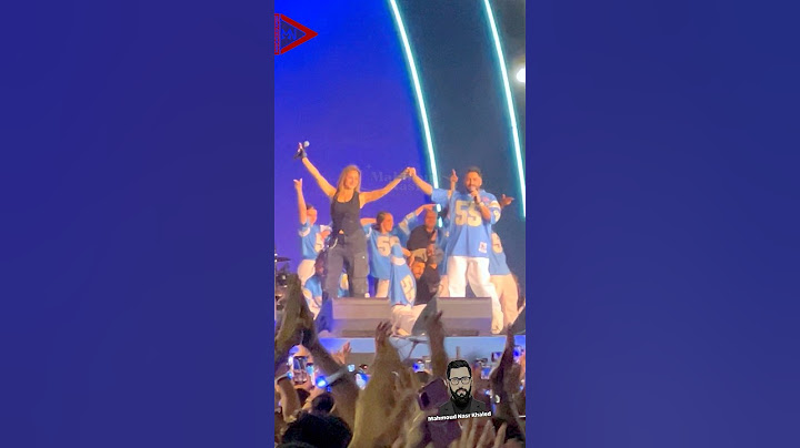 نيللي كريم ⭐️ في حفل تامر حسني 🎤🔥