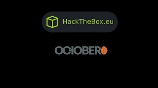 HackTheBox - October