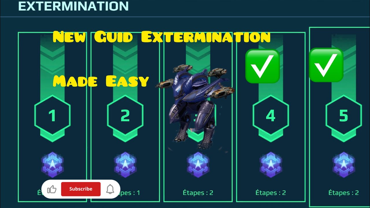War Robots : NEW EXTERMINATION MADE EASY LEVEL 4+5 - YouTube