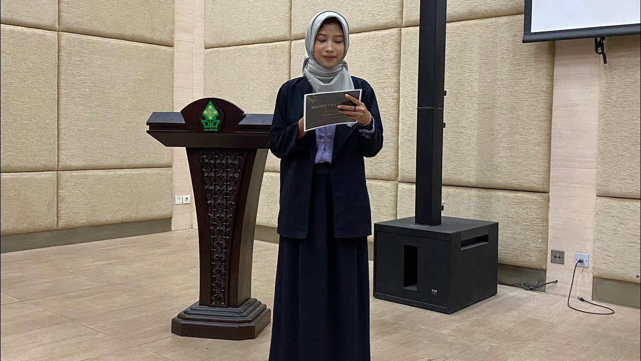 Contoh MC semi formal - YouTube