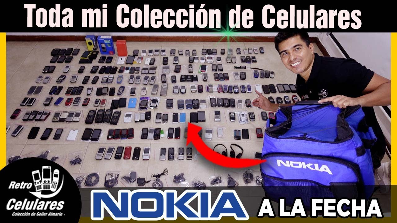 Todos mis móviles NOKIA de Colección a la fecha - Retro Celulares 4k