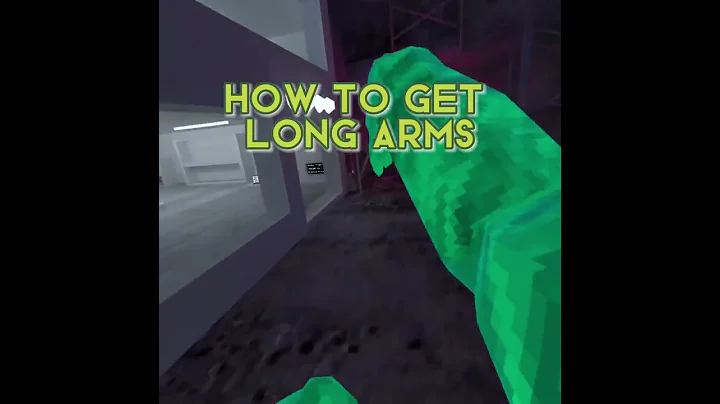 How to get long arms in gorilla tag #shorts #gorillatag ￼