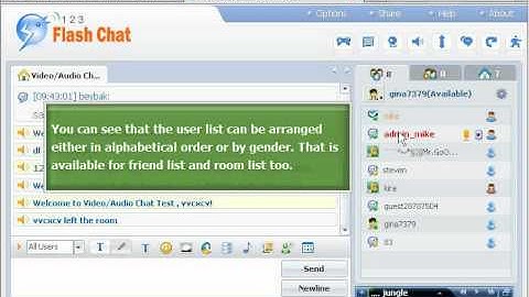 123FlashChat 8.0 New Features