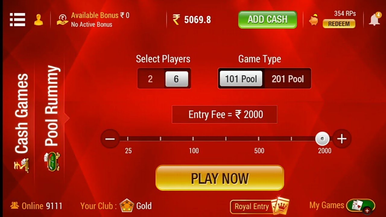 2000 🔥 || 101 Poll Rummy in rummycircle - YouTube