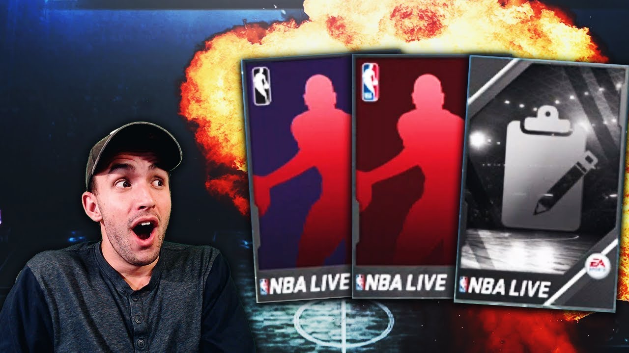 HUGE CLIPBOARD COMMANDER + ELITE SEASON SCORE PACK OPENING IN NBA LIVE MOBILE 18!!