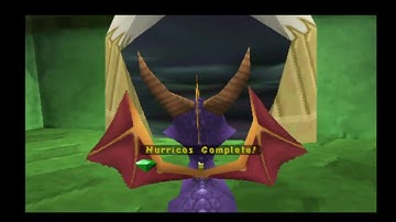 Spyro 2 Gateway To Glimmer 100% -5- Hurricos