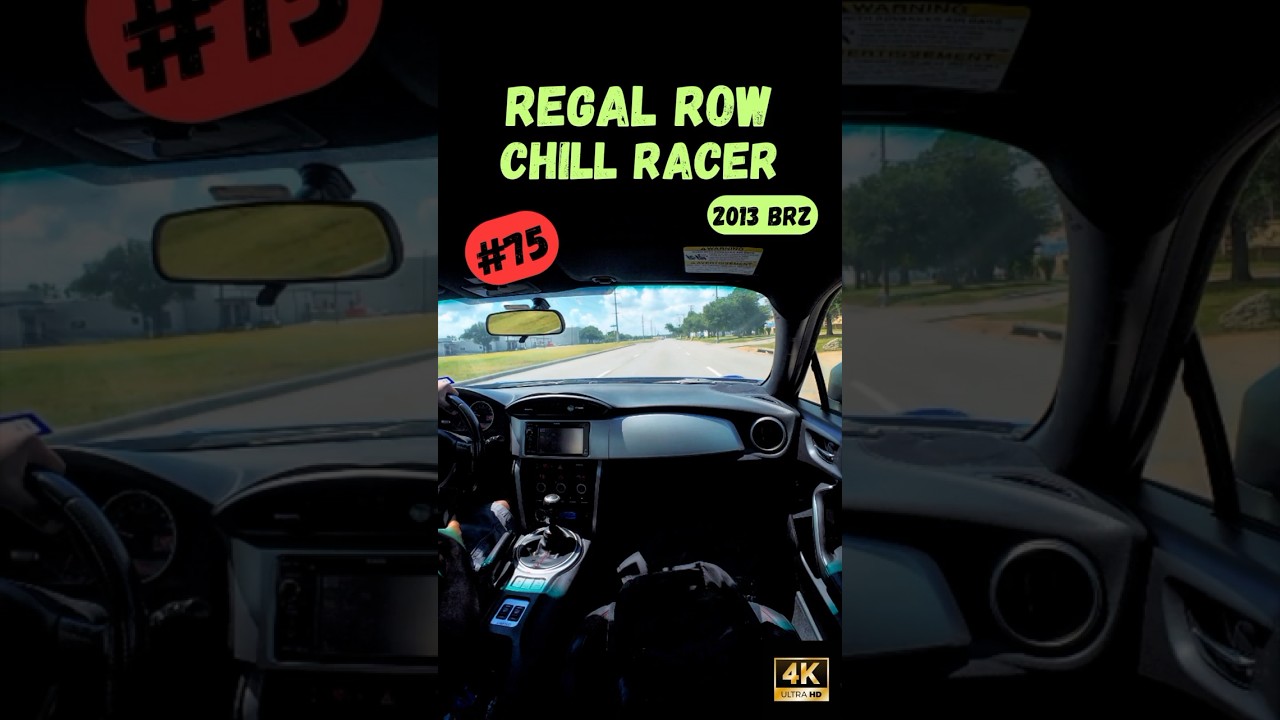 Chill Day Racer #75 | Stick Shift Manual POV | Regal Row | Dallas, TX | Sept. 2025