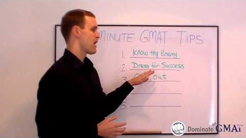 Last-Minute GMAT Advice - 5 Tips for a Test-Day Edge