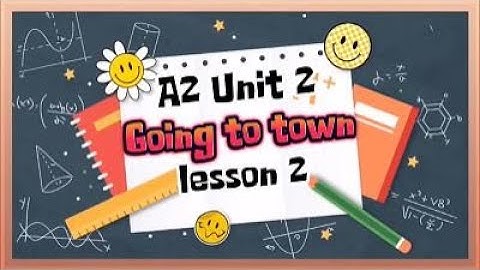 Get ready for Flyers A2 Unit 2 Vocabulary lesson 2