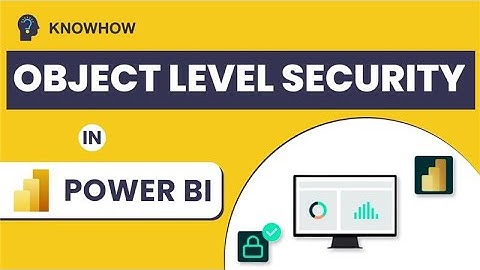 Object Level Security in Power BI