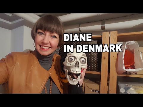 Basement declutter! (Halloween decorations/costumes/masks)