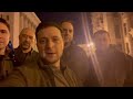 The President of Ukraine  Volodymyr Zelensky goes outside and talks to his people English subtitles