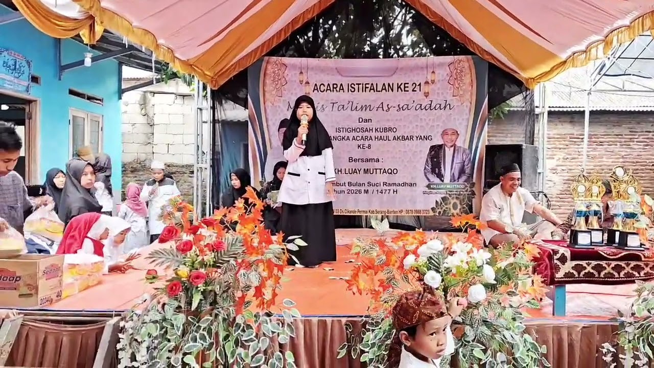 Masyaallah Gadisku Semakin Berani Tampil, Makasih ya nak (Azzalea Qisya Irawan)