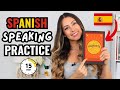 Improve your Spanish SPEAKING Skills in 15 Minutes 🗣️ with this EASY Technique