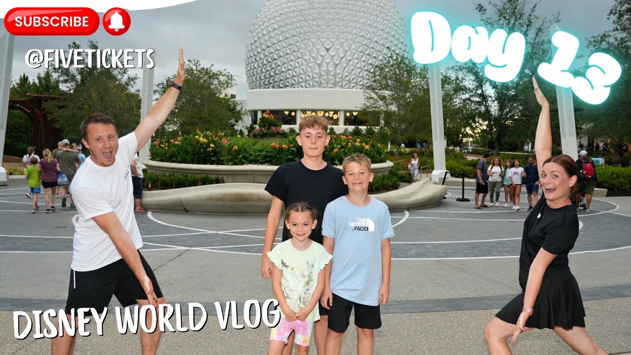 WALT DISNEY WORLD FAMILY VLOG ✨| DAY 13 | Blizzard Beach 💦| EPCOT | Pin Trading ⭐️| 
