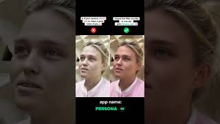 Persona app 💚 Best video/photo editor 💚 #beautycare #beautycamera #model screenshot 3