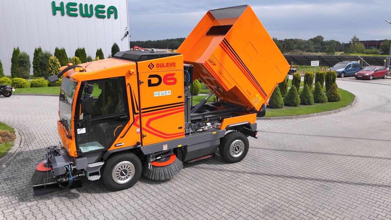 Dulevo D6 Sweepers – Axiis Lab Showcase for HEWEA