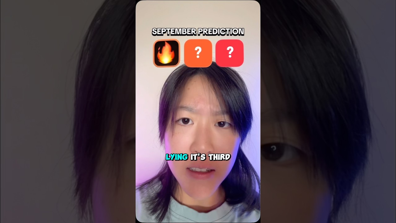 My September Predictions 😭