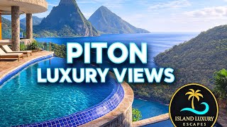 Jade Mountain — The Most Iconic Luxury Resort in St. Lucia (Piton Infinity Pools)