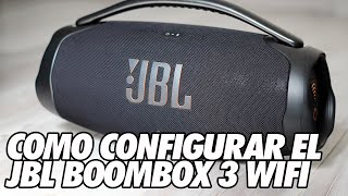 Como Configurar el JBL Boombox 3 Wifi con la App JBL One