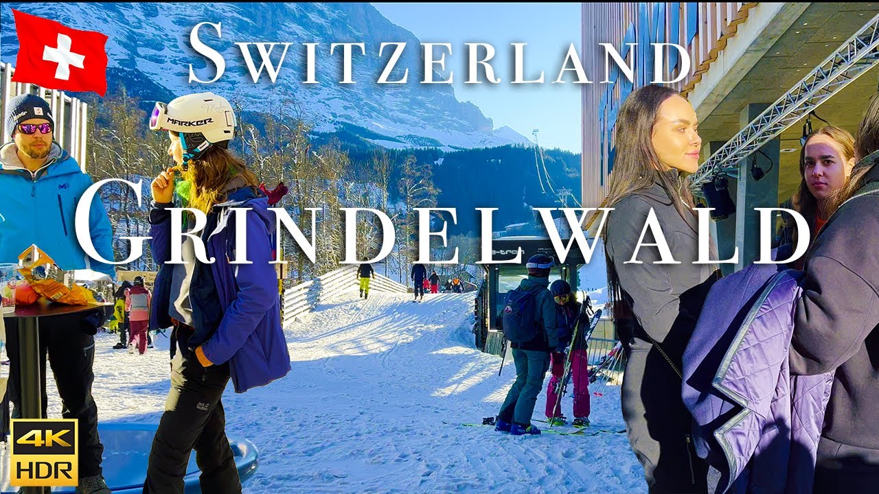 Grindelwald, Switzerland 4K Walk 2023