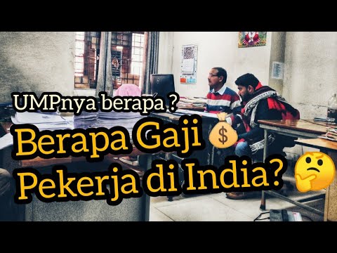 Video: Gaji rata-rata di India. Standar hidup di India