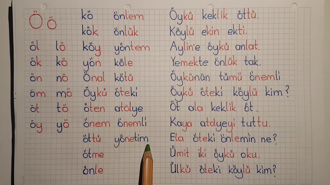 ö Harfi Ile Başlayan Eş Anlamlı Kelimeler - Mymom