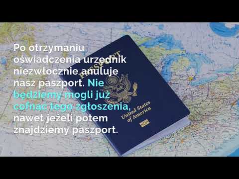 Wideo: Gdzie Się Udać, Jeśli Zgubisz Paszport?