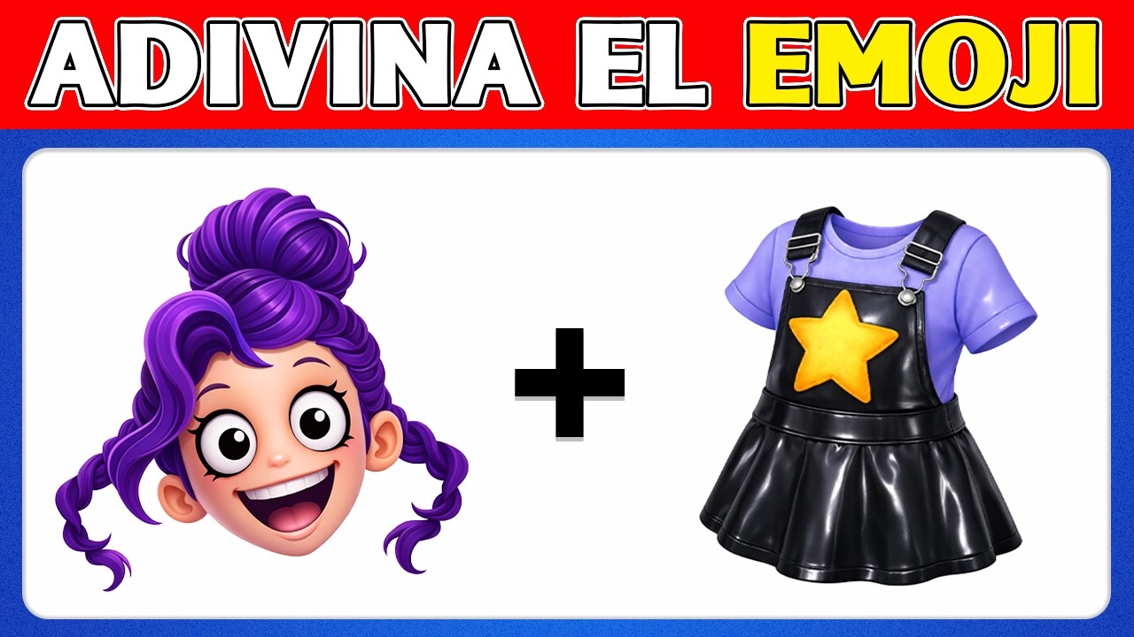 POPPY PLAYTIME 5🎮Adivina El Personaje Por El EMOJI💜Lily Lovebreaids💙Huggy🤍Prototype🔥Adivina La Voz🎶