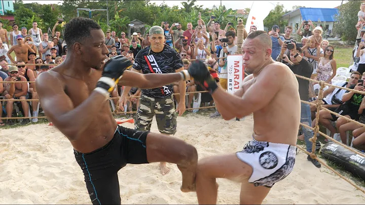 BLACK PANTHER vs RUGBY PLAYER, MONSTER MMA !!!! 1 ...