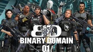 Binary Domain (2012) From Sega - Gameplay Test On Intel Pc Windows 10 От Создателей Yakuza Серии