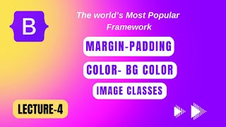 Margin,Padding,Text,BG Color & Image Bootstrap|Get Knowledge