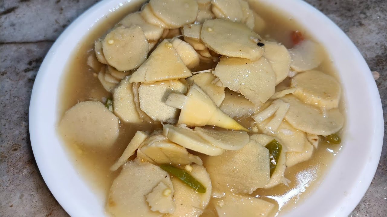 Bamboo shoots curryMuya awanduruTripuri traditional food