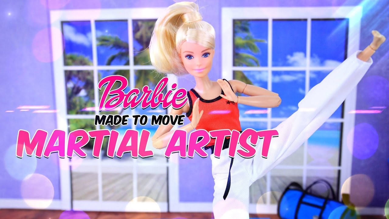 Barbie Made to Move Martial Artist - Doll Review - 4K - YouTube