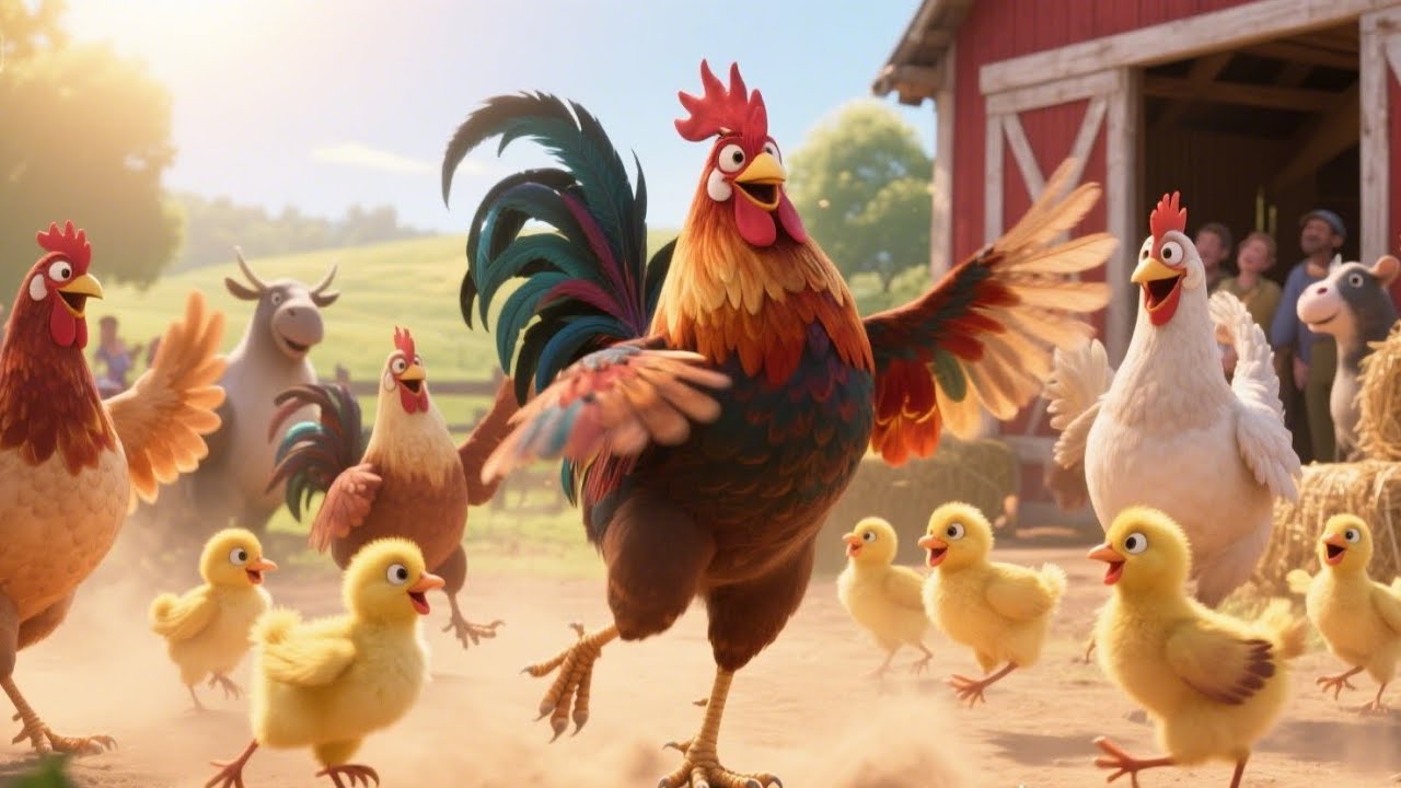 🎉🎶 Farm Animals Dance Party: A Fun and Energetic Celebration! 🐄🐑🐖