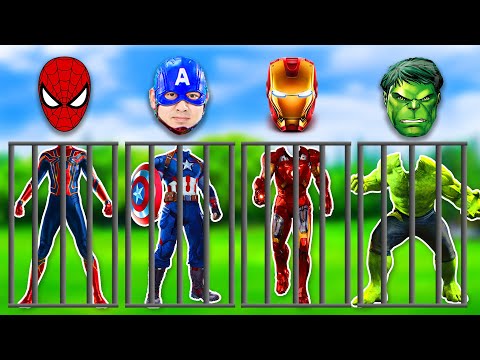 Wrong Heads Top Superheroes Puzzle ㅣMeme <strong>Coffin</strong> Dance <strong>COVER</strong> ㅣ LuckyKangi럭키강이