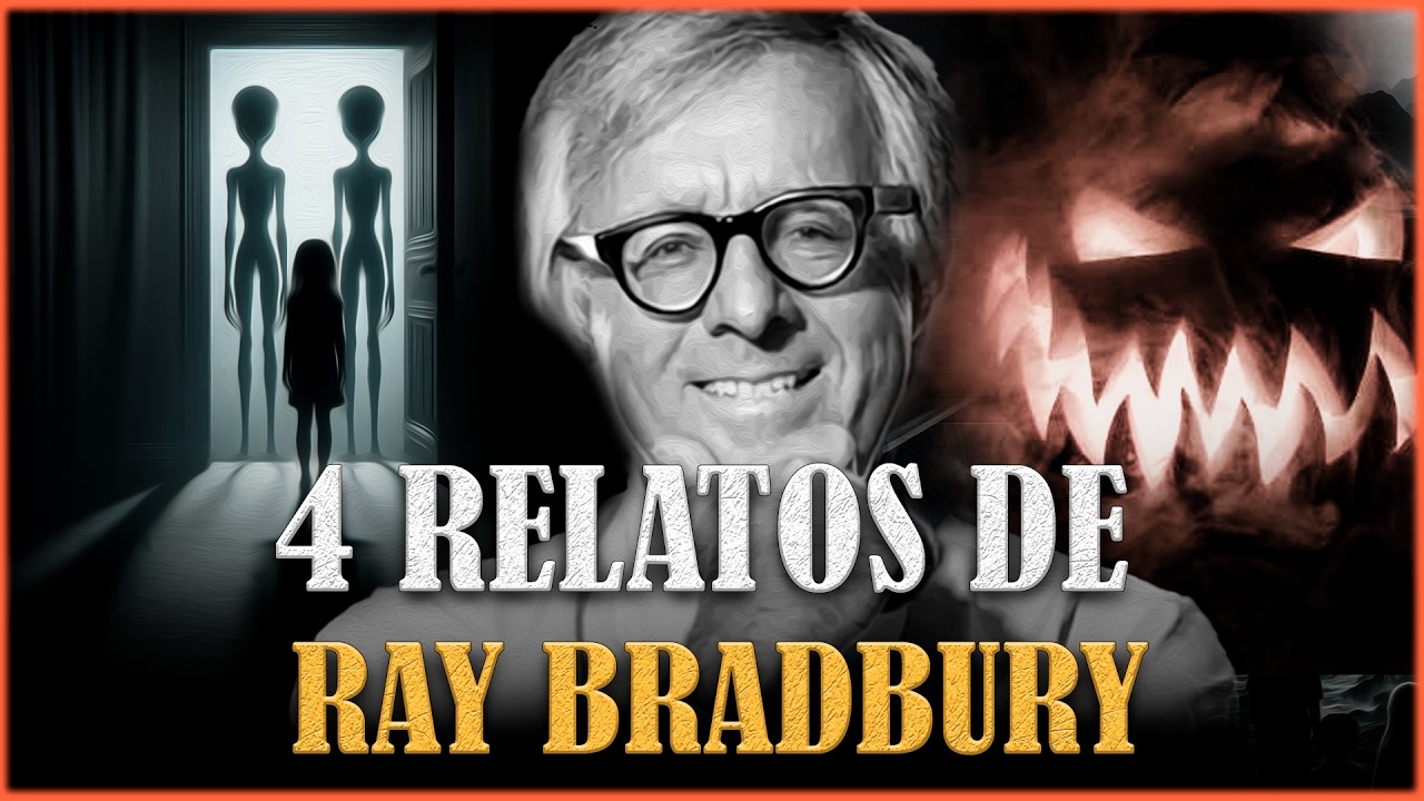 4 CUENTOS INQUIETANTES de RAY BRADBURY | La Hora Cero, La Carretera, El Juego de Octubre y más...
