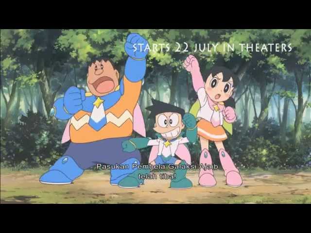 Відео до фільму Doraemon: Nobita and the Space Heroes | Doraemon Movie : Nobita and The Space Heroes - Indonesia Trailer
