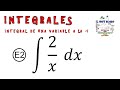 integrales a la -1 - Ejercicio 2