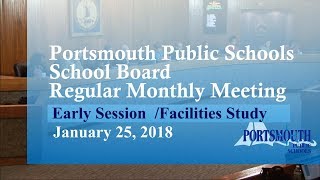 PPS School Board -January 25, 2018