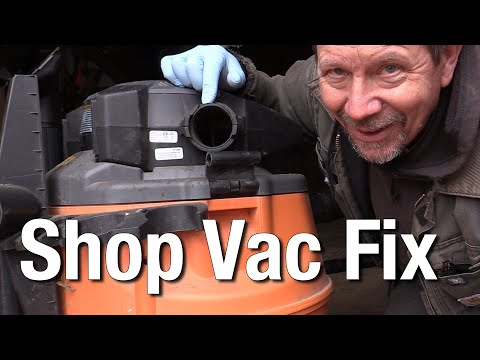 How To Vacuum Water with a RIDGID Wet Dry Shop Vac 