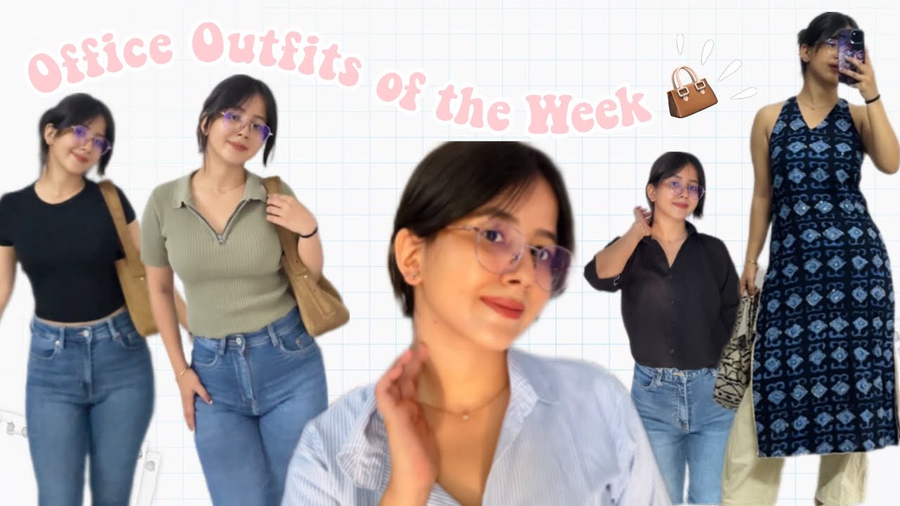 Effortless office outfits for busy mornings 👗👜👠 