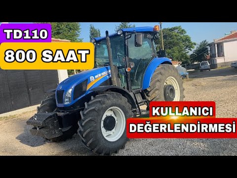 KENDİ TRAKTÖRÜMÜZ NEW HOLLAND TD110 800 SAATE GELDİ MEMNUNMUYUZ , ARIZALARI KULLANICISININ GÖZÜNDEN