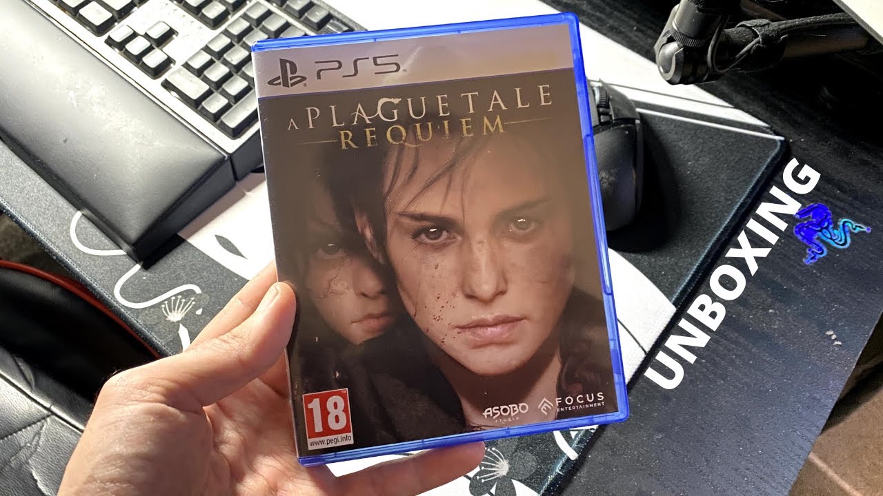 A Plague Tale Requiem PS5 Unboxing 