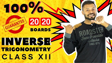 100% Guaranteed Questions I INVERSE TRIGONOMETRY I CLASS 12 | CBSE | ISC |Maths Daddy l #RahulDhakad