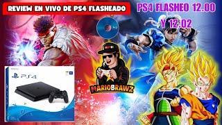 PROBANDO UNA PS4 FLASHEADA DE POLVOS AZULES EN VIVO (FLASHEO 12.00) LIVE GAMEPLAY