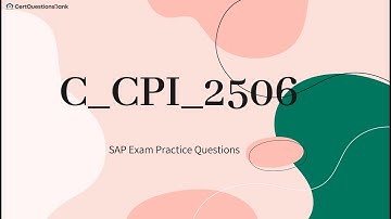 C_CPI_2506 SAP Certified Associate - Integration Developer Exam Practice Questions with Explanations