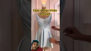 easy design tricks and tips latest drese #shorts